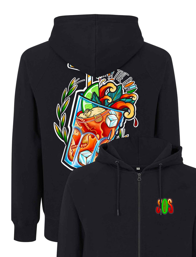 One For The Road Zip Hoodie