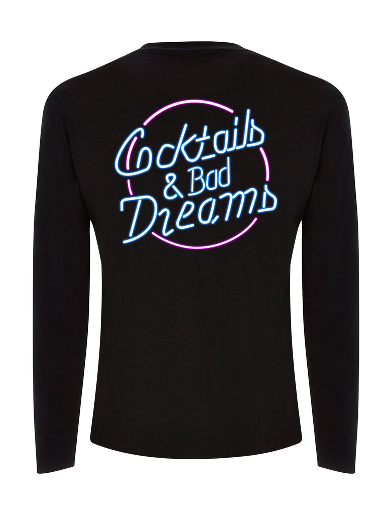 Cocktails & Bad Dreams Long Sleeve T-Shirt