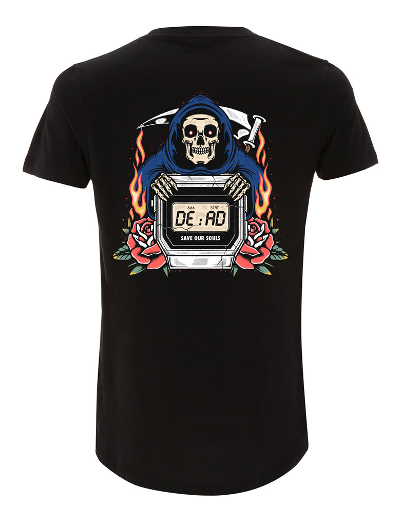 Death Watch Long Line T-Shirt