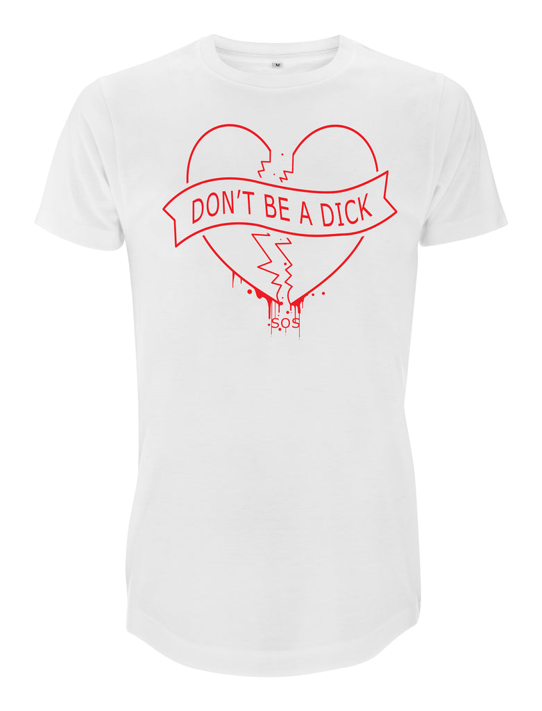 Don't Be A Dick Long Line T-Shirt