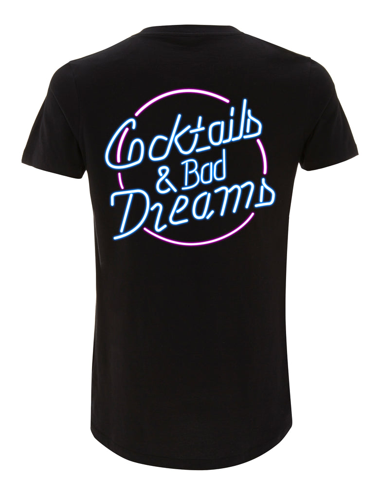 Cocktails & Bad Dreams Long Line T-Shirt