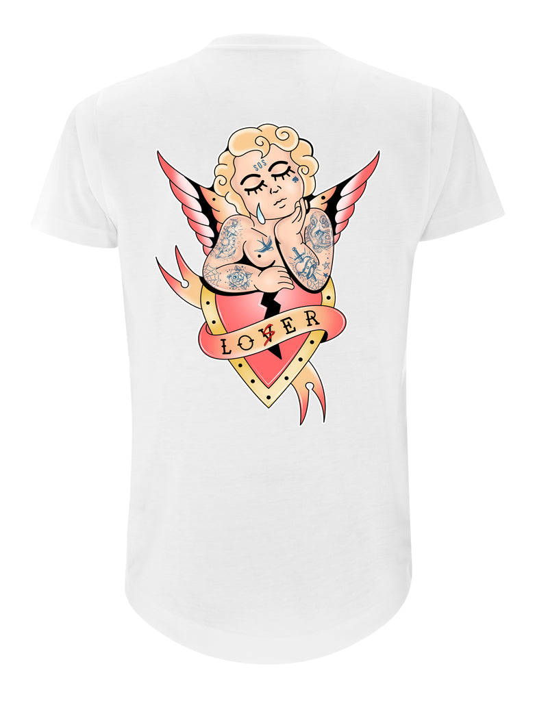 Cupid Long Line T-Shirt