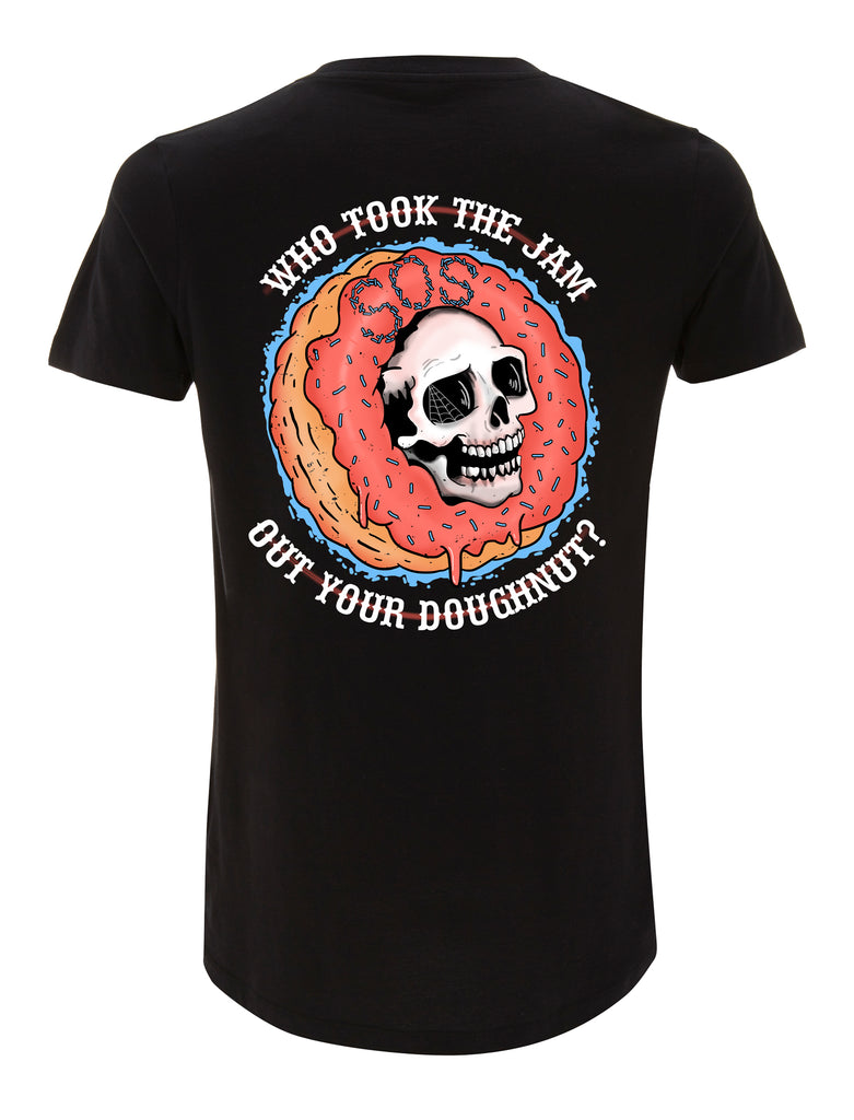 Jammy Doughnut Long Line T-Shirt