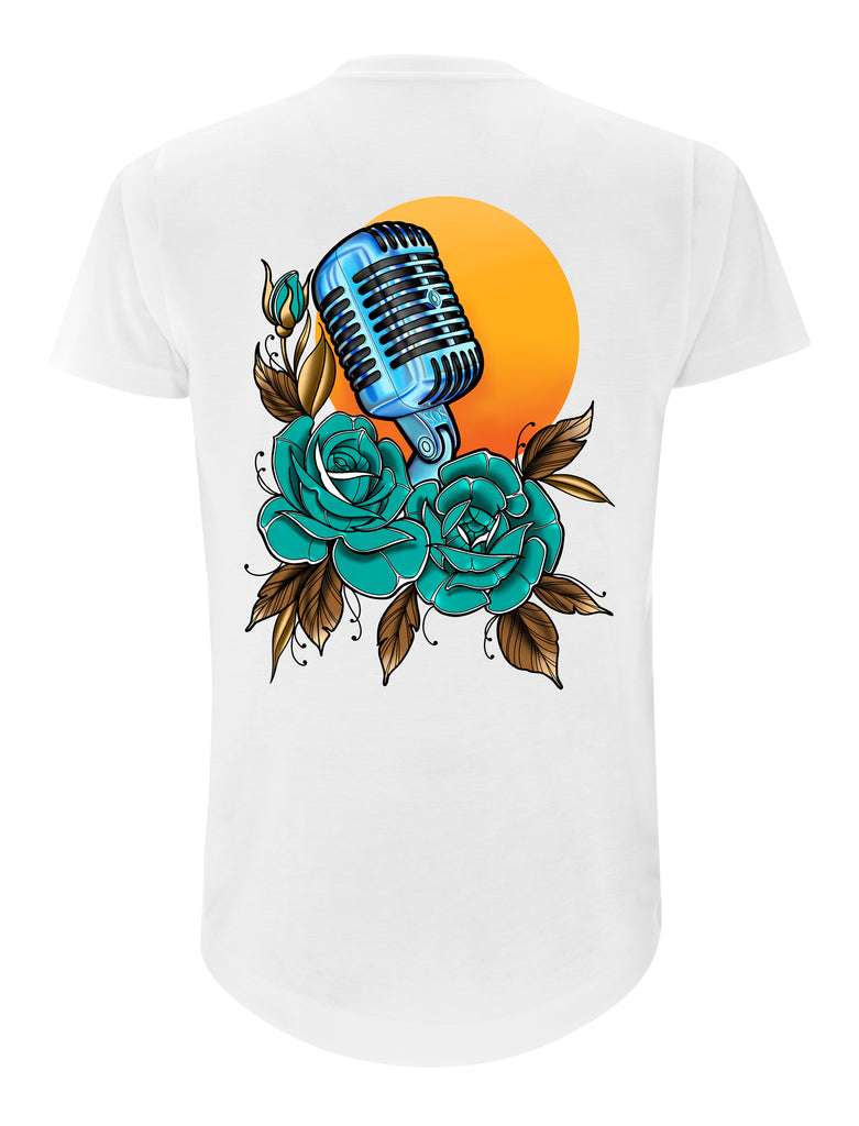 Microphone Long Line T-Shirt