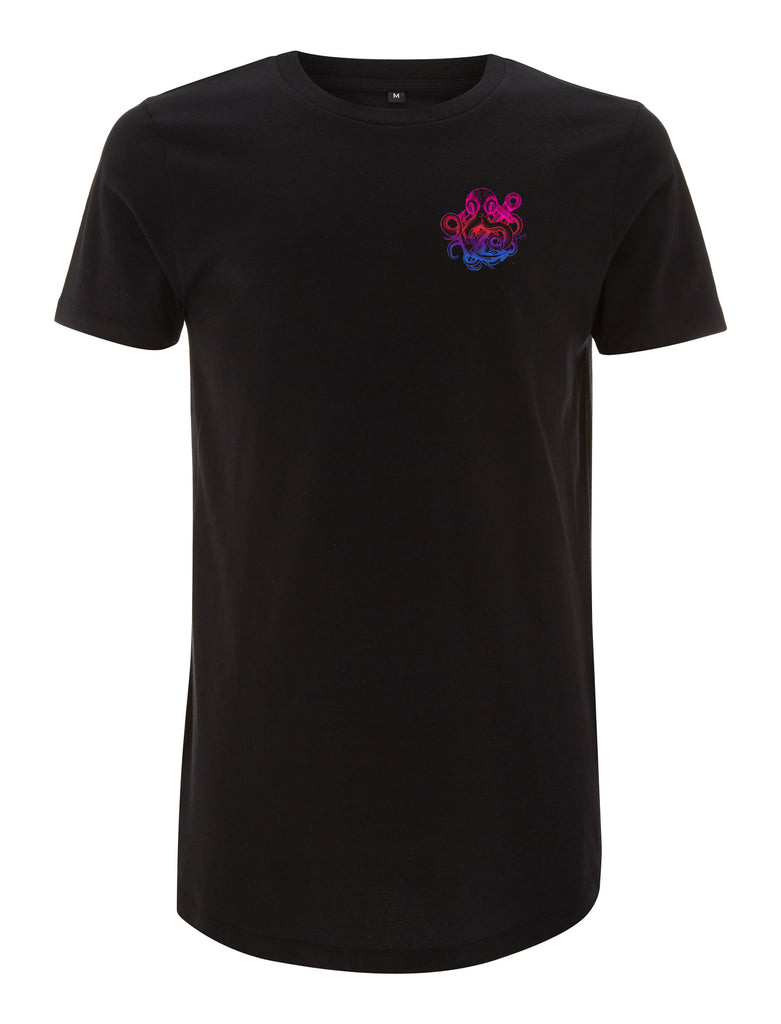 Neon Kraken Long Line T-Shirt