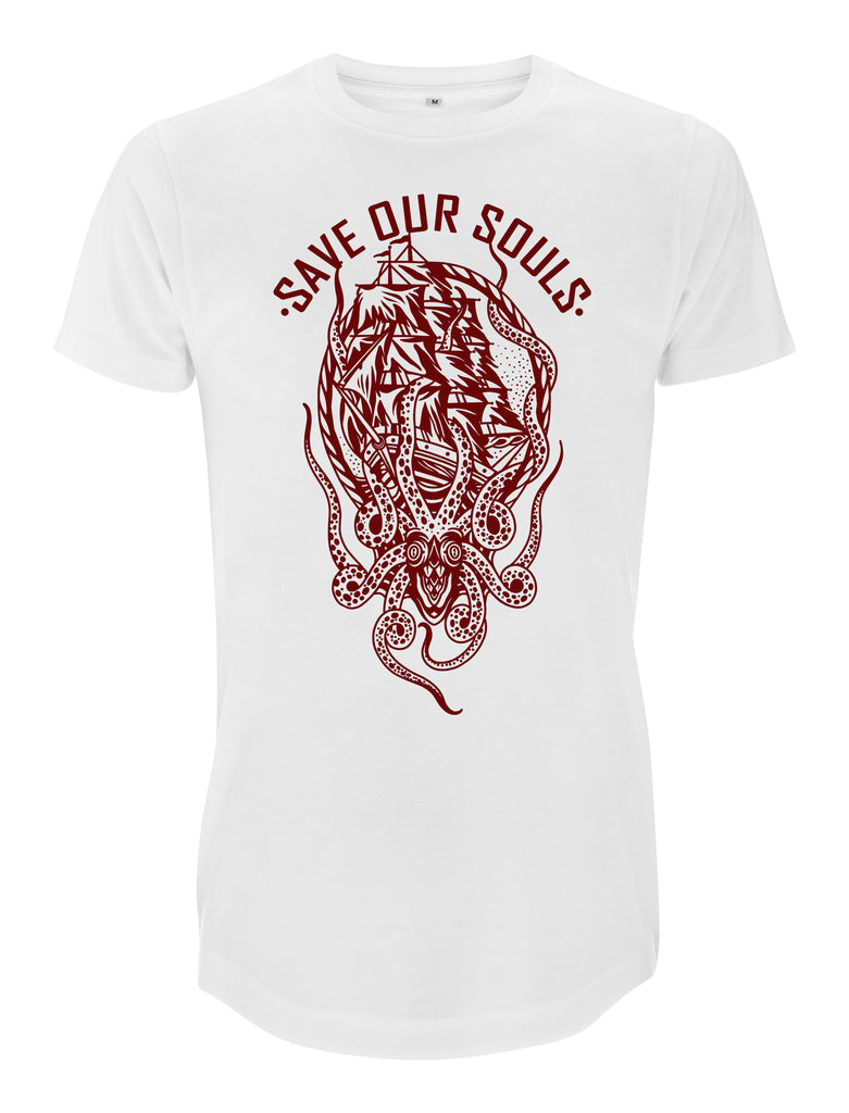 Release The Kraken Long Line T-Shirt