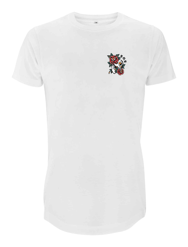 Rotten Blossom Long Line T-Shirt