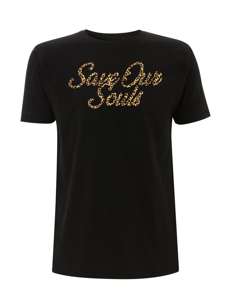 SOS Leopard Print T-Shirt