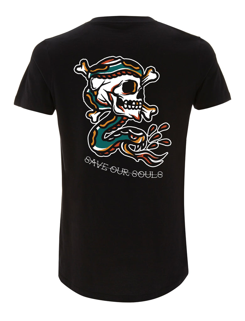 Snakebite Long Line T-Shirt