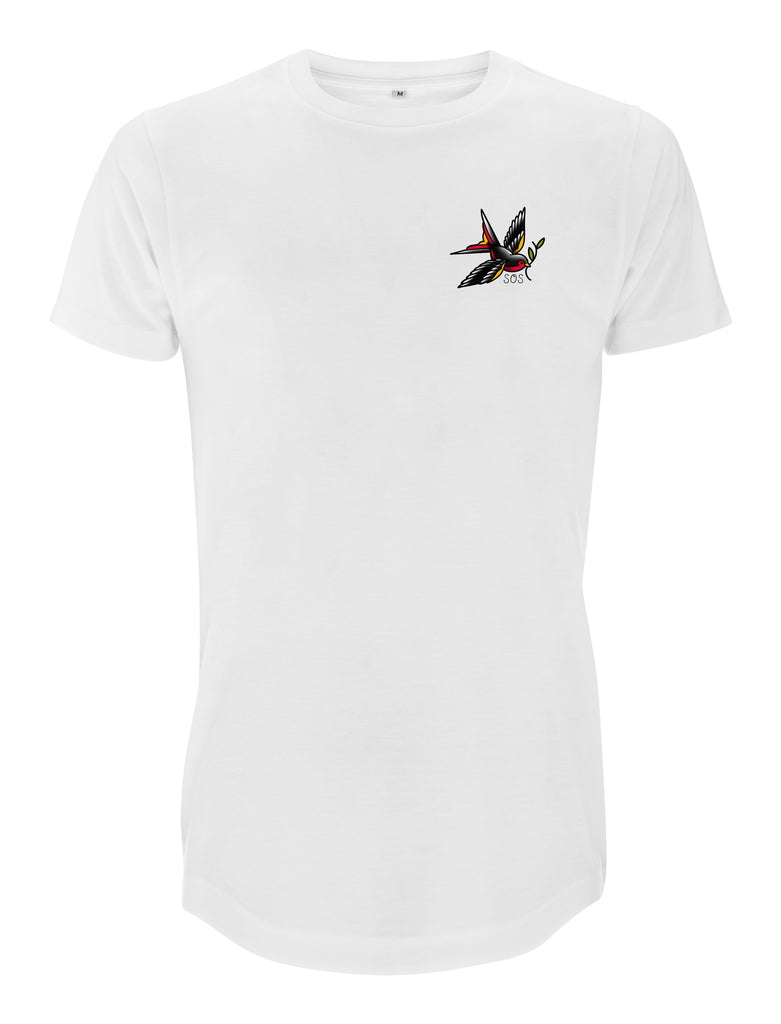 Swallow Long Line T-Shirt