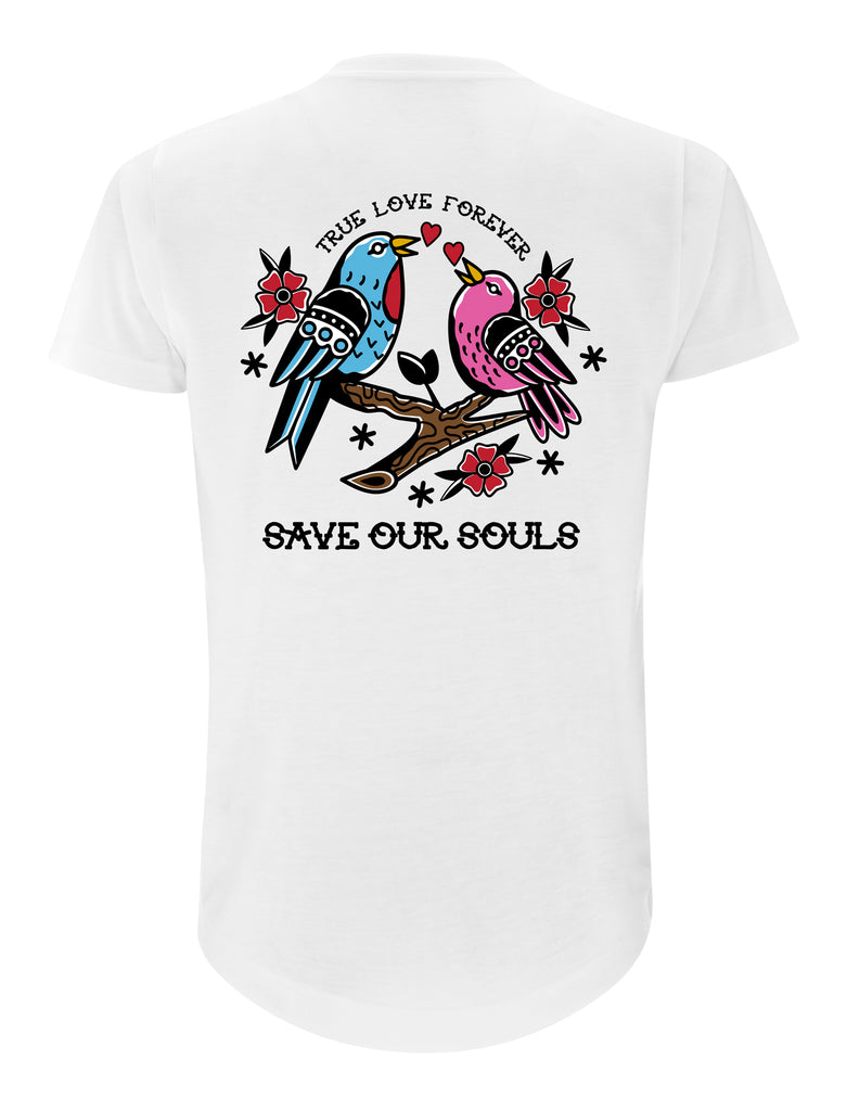 True Love Forever Long Line T-Shirt